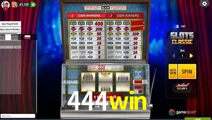 Descubra a Magia dos Jogos de Arcade no 444win